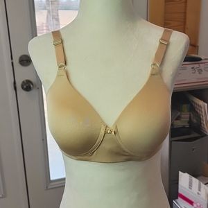 Vanity Fair Wireless Bra- Beige
